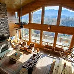 Majestic Overlook Hot Tub Theater Pool Table