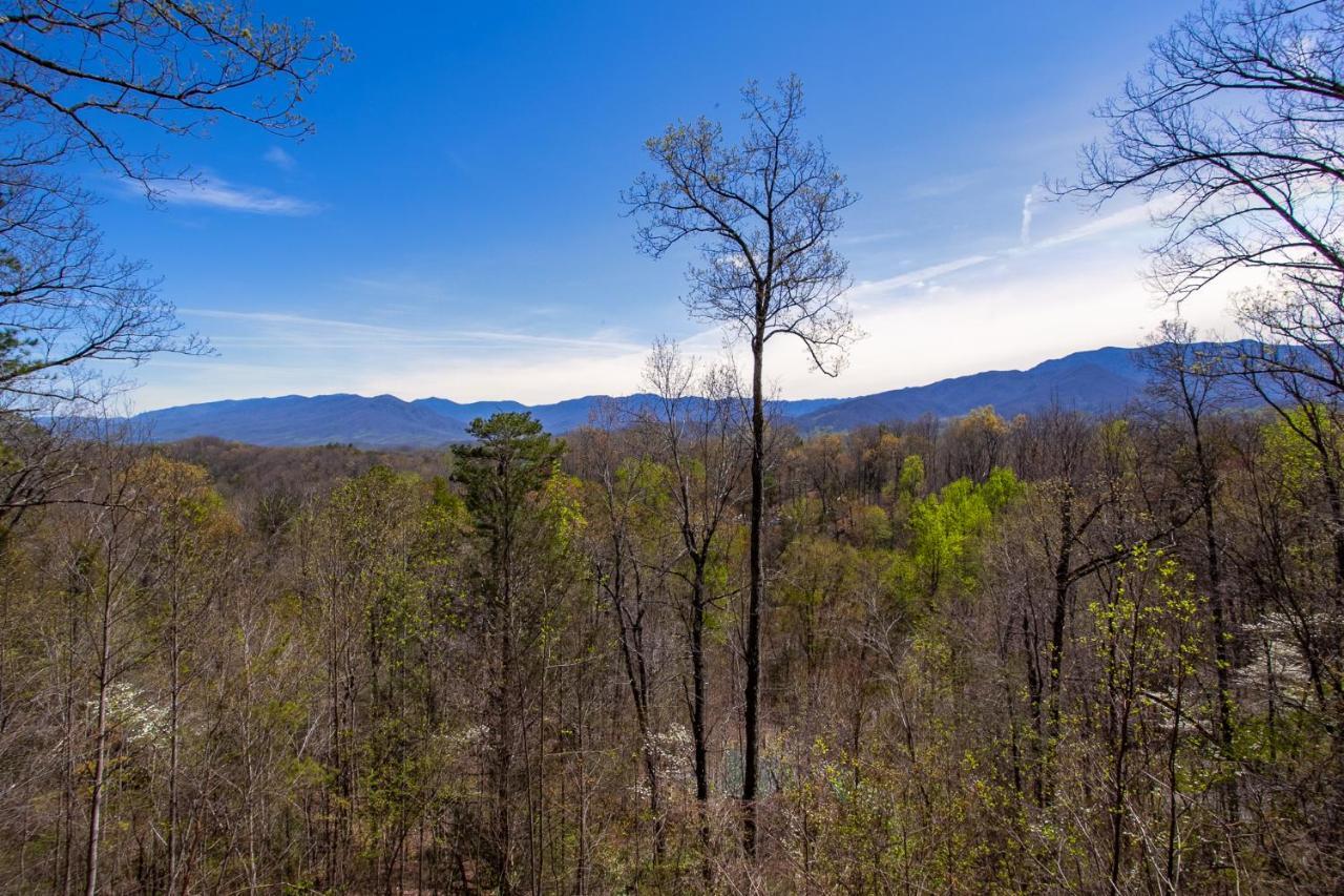 Constellation Station View Hot Tub Fireplace * Gatlinburg
