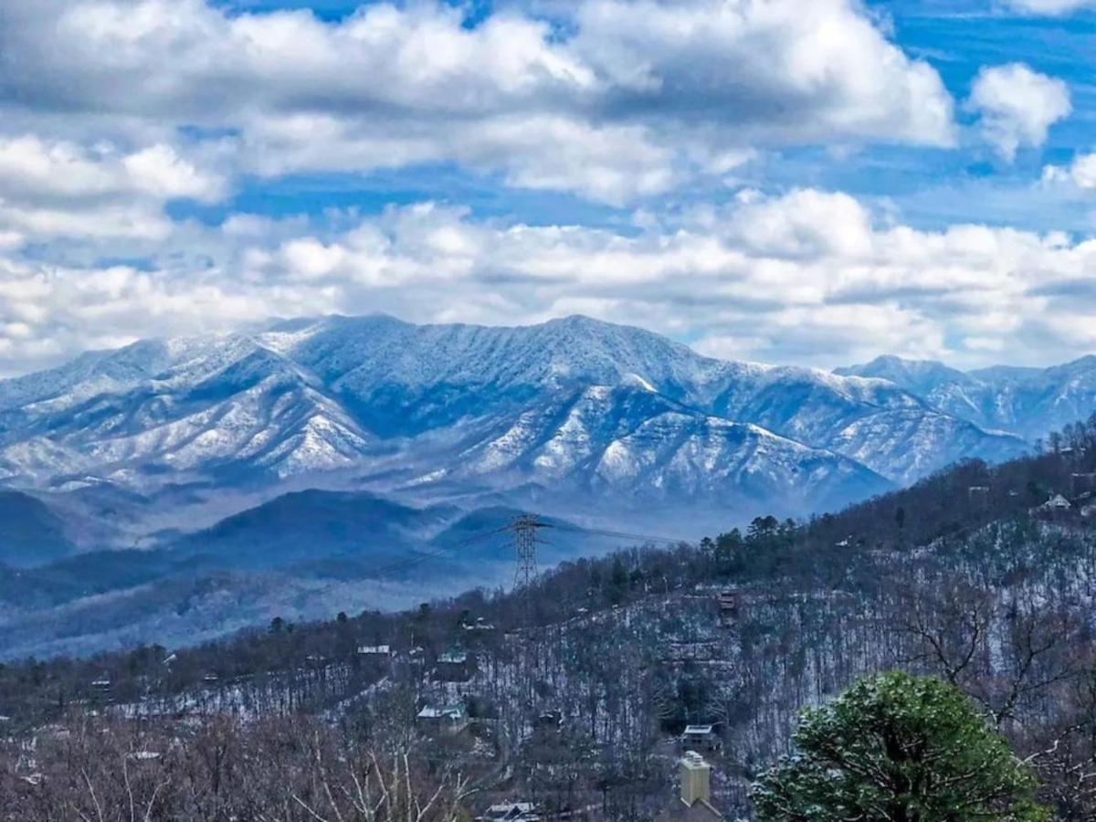 Sky High Views!!-peak Mountaintop-outdoor Pool-close To Downtown-private Balcony-wifi-cable Apartment