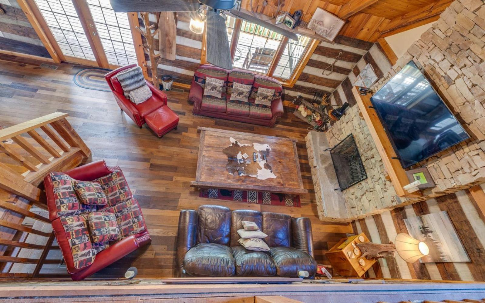 Villa Hand Hewn Hideaway Gatlinburg