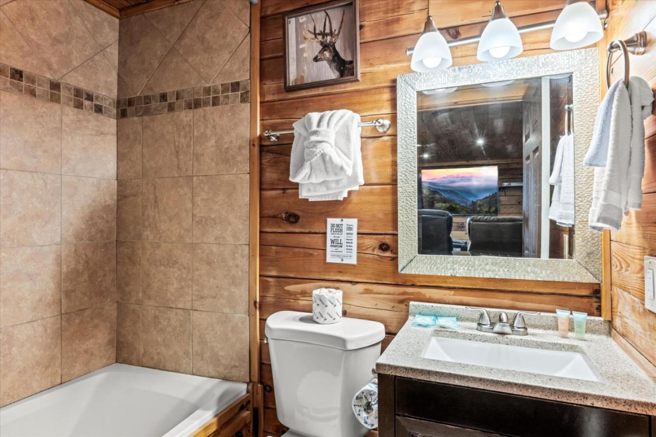 Smoky Mountain With Swim Spa- Theater- Pool Table- Pet Friendly Chalet