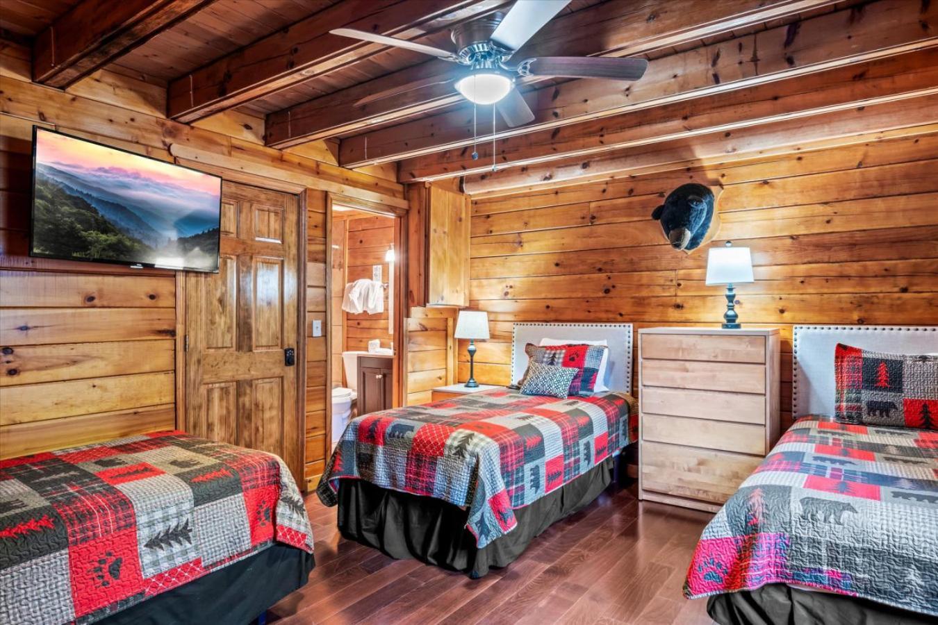Smoky Mountain With Swim Spa- Theater- Pool Table- Pet Friendly Chalet *