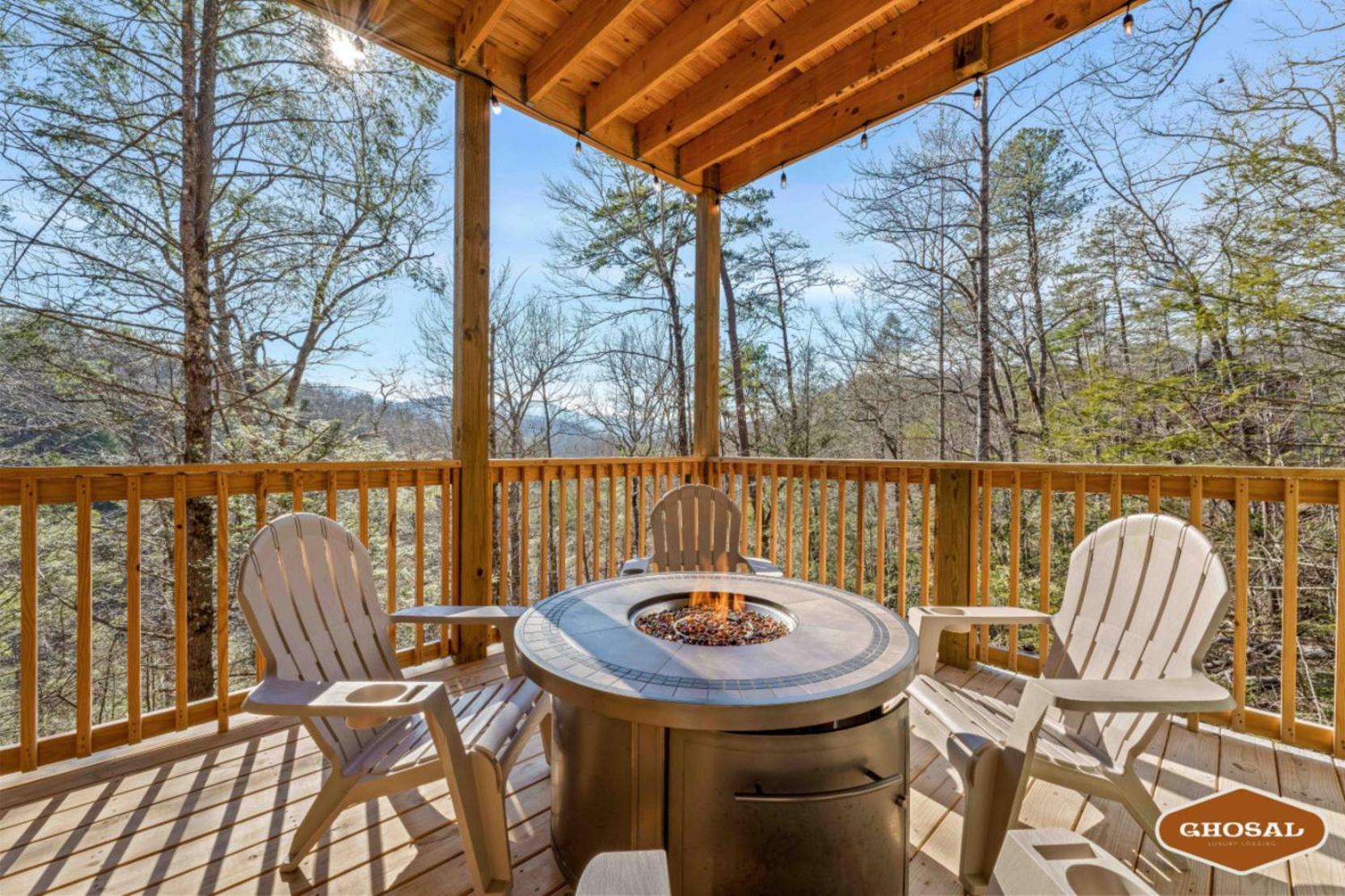 Chalet Luxe Mountain Pool Escape By Ghosal Luxury Gatlinburg