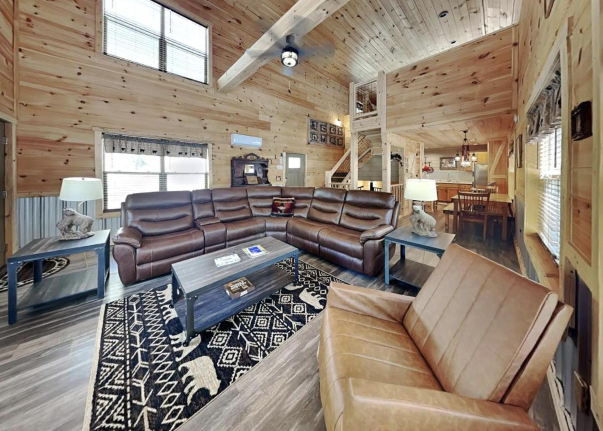 Falling Brook - Cozy Creekside With Hot Tub, Game Loft & Dog-friendly Comfort *